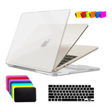 Kit Case Macbook New Pro 13 A2338 Chip M2 + Bag +pel Teclado