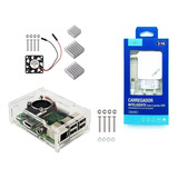 Kit Case P/ Raspberry Pi3(b)+ Cooler