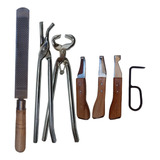 Kit Casqueamento Cavalo Rinete + Grosa + Jacaré + Torquesa