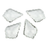 Kit Castanhas E Ponteiras De Cristal Acrílico Lustres Bijoux