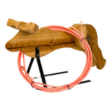 Kit Cavalete E Corda Baby Tomahawk Infantil Treino De Laço