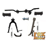 Kit Cavalete Estribo Pedaleira Honda Biz 125 2006 A 2015
