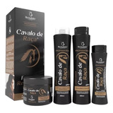 Kit Cavalo De Raça 4 Itens Força E Crescimento Dos Cabelos