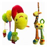 Kit Centopéia + Girafa Móbile Mordedor Atóxico Criança Feliz