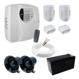 Kit Central Alarme Residencial Cloud 10 Ew Wifi 4 Sensores