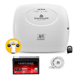Kit Central De Alarme Smartcloud 32 + Bateria 12v + Sirene