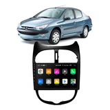 Kit Central Multimídia Android Peugeot 206