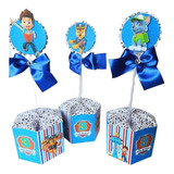 Kit Centro De Mesa Aniversario Infantil Patrulha Canina
