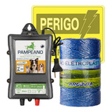 Kit Cerca Elétrica Pet Gato Cachorro