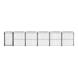 Kit Cercado Delimitador 82cm Altura Com Portão P/ Cães 4,03m