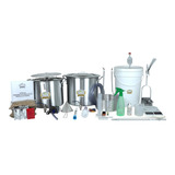 Kit Cervejaria Artesanal 20l + Bomba Inox Em 12x Sem Juros