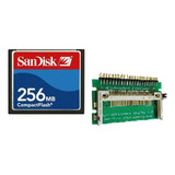 Kit Cf 256mb Sandisk + Adaptador