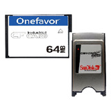 Kit Cf 64mb Onefavor + Adaptador