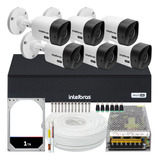 Kit Cftv Monitoramento 6 Cameras Intelbras