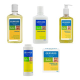 Kit Chá De Bebê Granado Sh + Cond + Sab Liq. + Barra + Talco
