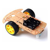 Kit Chassi 2wd Carro Robô Para Arduino Robótica