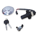 Kit Chave Contato Ignição Tampa Trava Falcon 400 2006 07 08