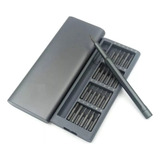 Kit Chave De Fenda Pc Desmontagem Notebook Cor Cinza-escuro
