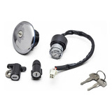 Kit Chave De Ignição Intruder 125 06-09 Magnetron + Brinde