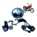 Kit Chave De Ignição Travas Tampa Tanque Cg Titan 2002 2003
