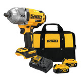 Kit Chave De Impacto Dcf900 + 2 Baterias 5ah + Bolsa Dewalt