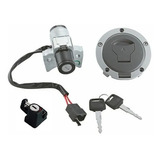 Kit Chave Igniçao Honda Cg 160 Titan Esd 16 Completo 3 Peças