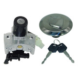 Kit Chave Ignição Tampa Tanque Fan 125 2014 2015