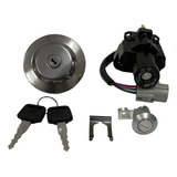 Kit Chave Ignição Tampa Trava Fazer 250 2011 2012 2013 2014