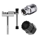 Kit Chave Movimento Central Catraca Extrator Corrente Bike
