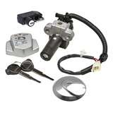 Kit Chave Trava Ignição Tampa Honda Xre 300 2010 Até 2015