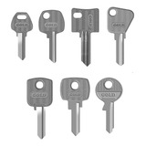 Kit Chave Virgem Gold P/ Chaveiro 30 Yales E 10 Tetras