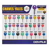 Kit Chave Virgem Yale P/ Chaveiro