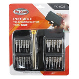 Kit Chave Yaxun 6025 Abrir Celulartablet Notbok iPhone D