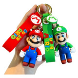 Kit Chaveiro Mario & Luigi Personagem