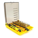 Kit Chaves 45 Pcs Manutenção Celular Com Imã E Pinça