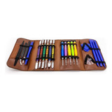 Kit Chaves 6126 Espatulas Pinça Ventosa Yaxun 26 Peças