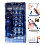 Kit Chaves De Precisão Torx Phillips Fendas Estrela 60 Em 1 