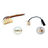 Kit Chicote + Antena Para O Rádio Original Toyota Corolla