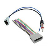 Kit Chicote Plug Conector De Antena E Radio Fit Antigo