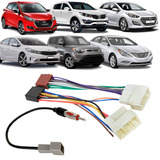 Kit Chicote Radio E Antena Hyundai Hb20 Veloster Kia Cerato