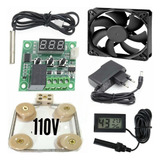Kit Chocadeira Termostato Resistência Medidor Umidade Cooler