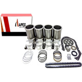 Kit Cht 1000 1.0 Gasolina Pistão Camisa Anel Kit Corrent Gol