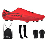 Kit Chuteira Campo Futebol Vestope Ultra