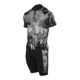 Kit Ciclista Elite Bermuda Camisa Preto