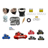 Kit Cilindro (camisa) + Kit De Reparo Compressor Wayne W800 