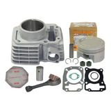 Kit Cilindro 170cc 4mm Cg Titan Fan 150 Pistão Kmp Biela Txk