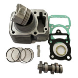 Kit Cilindro 3mm P/ Honda Titan Fan 125 09 + Comando Bravo