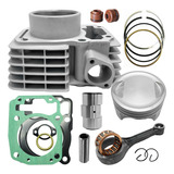 Kit Cilindro 4mm Cg Titan 150 + Pino Cursado Flange Biela