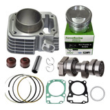Kit Cilindro 4mm P/ Honda Cg Titan 150cc + Comando Preparado