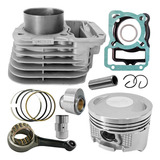 Kit Cilindro 4mm + Pino Cursado E Biela Cg 125 2000 Até 2001